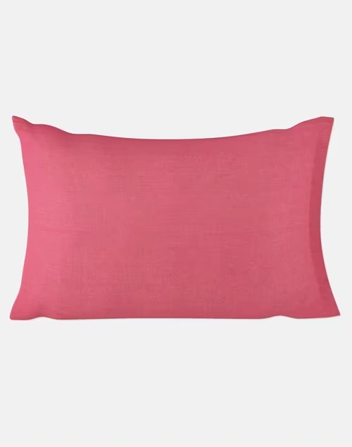 Pink Cotton Pillow Cover Set Of 2 4 Pink Cotton Pillow Cover Set Of 2