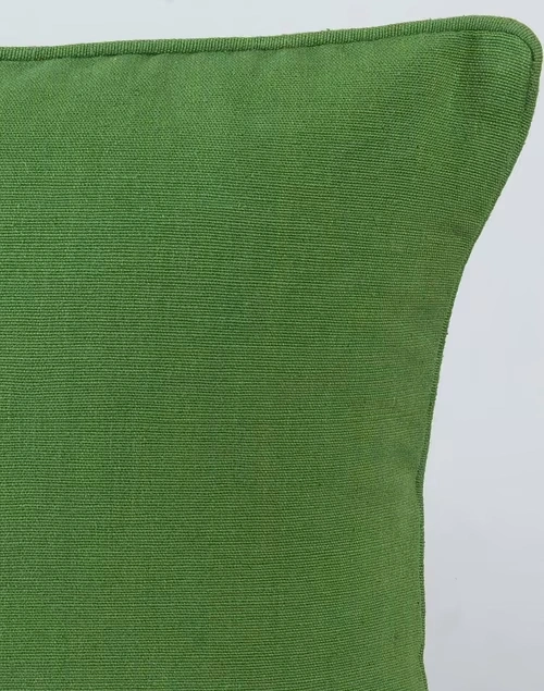 Green Cotton Woven Cushion Cover 40X40 3 Green Cotton Woven Cushion Cover 40X40
