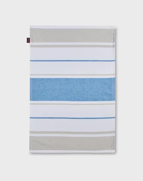 Blue Aki Cotton Pile Hand Towel