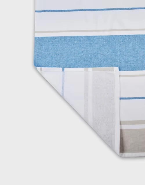 Blue Aki Cotton Pile Hand Towel