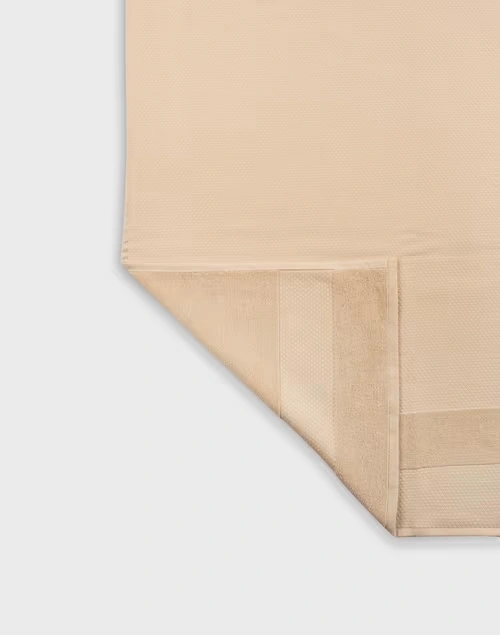 Beige Diamond Cotton Pile Towel 4 Beige Diamond Cotton Pile Towel