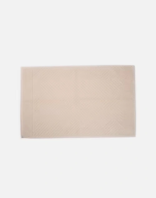 Offwhite Cotton Woven Towel
