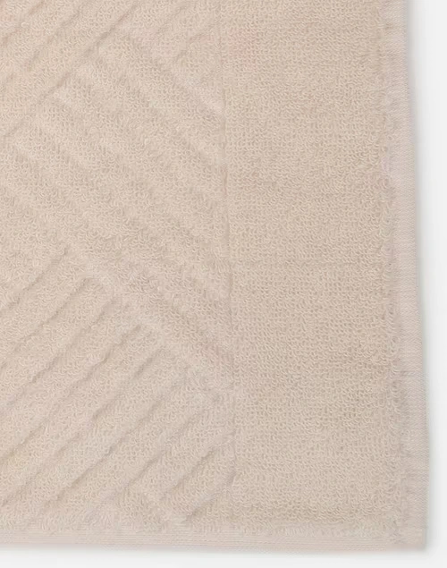 Offwhite Cotton Woven Towel 3 Offwhite Cotton Woven Towel