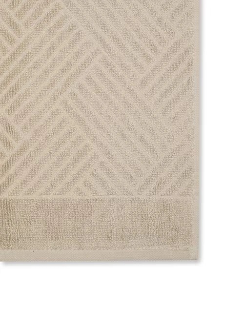 Beige Palash Cotton Pile Towel