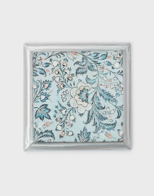 Blue Ameera Cladded Coaster Set Of 4 3 Blue Ameera Cladded Coaster Set Of 4