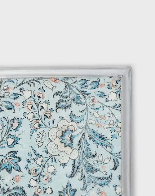 Blue Ameera Cladded Coaster Set Of 4 4 Blue Ameera Cladded Coaster Set Of 4