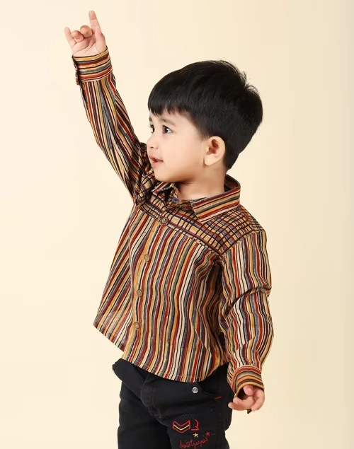 Maroon Cotton Printed Shirt 3 Maroon Cotton Printed Shirt