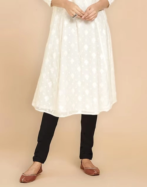 Black Cotton Churidar