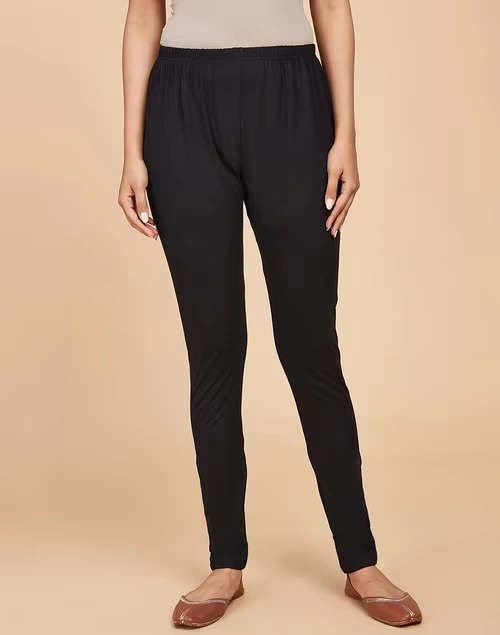 Black Cotton Churidar