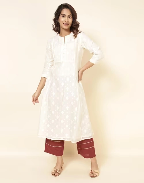 Maroon Cotton Embroidered Ijar Pant 4 Maroon Cotton Embroidered Ijar Pant