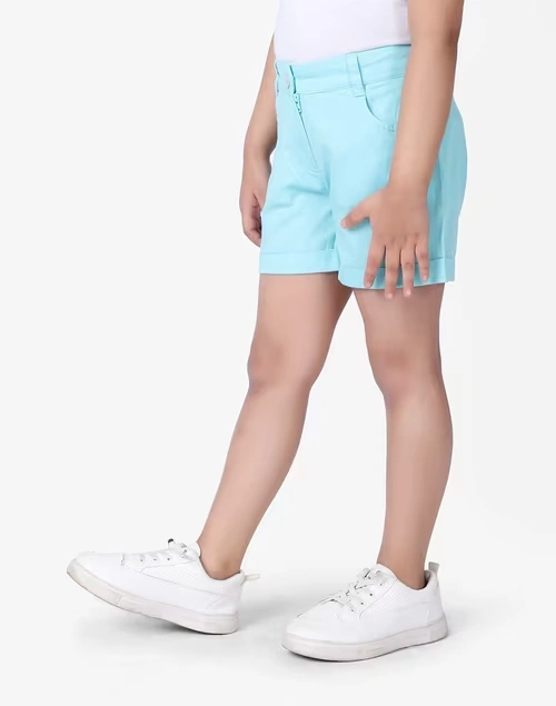 Cotton Twill Weave Shorts 4 Cotton Twill Weave Shorts