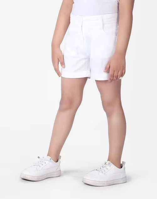 Cotton Twill Weave Shorts 4 Cotton Twill Weave Shorts