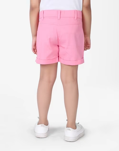 Cotton Twill Weave Shorts