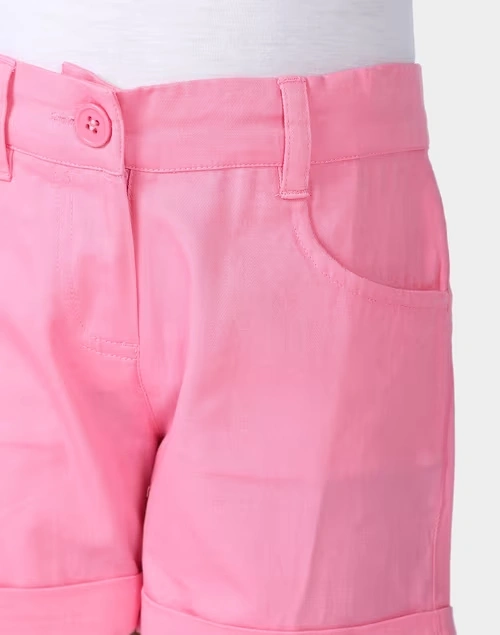 Cotton Twill Weave Shorts 3 Cotton Twill Weave Shorts