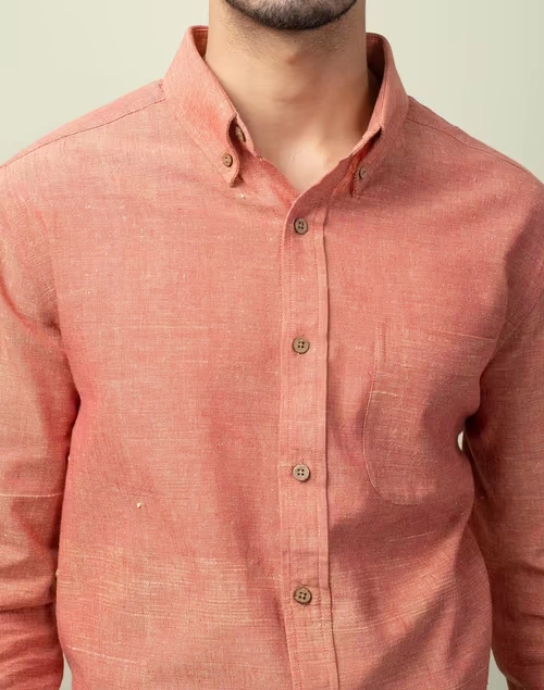 Red Cotton Shirt 4 Red Cotton Shirt