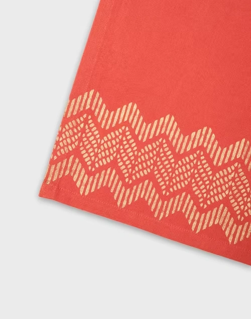 Coral Dhaatu Cotton Mat Set Of 6 3 Coral Dhaatu Cotton Mat Set Of 6