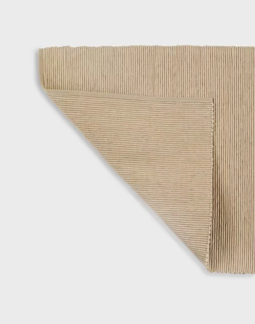 Beige Prithi Cotton Mat - Set Of 6
