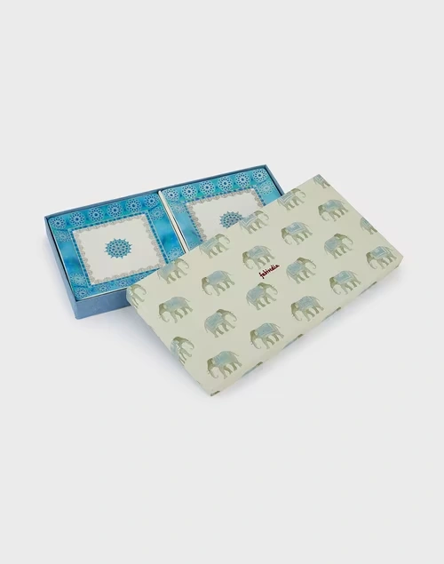 Blue Tuhina Platter Gift Set