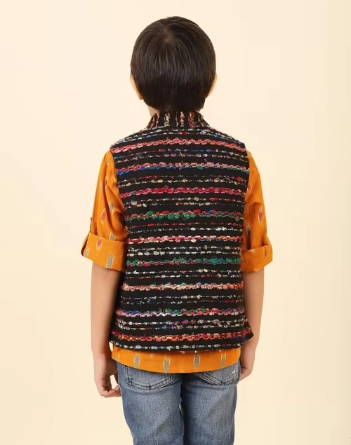 Multi Cotton Woven Jacket