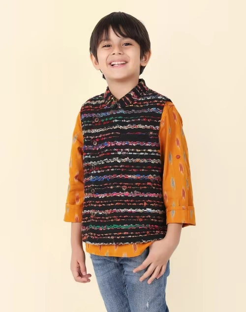 Multi Cotton Woven Jacket 3 Multi Cotton Woven Jacket