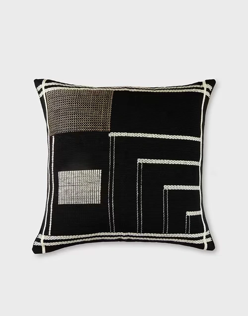 Black Naga Cushion Cover Design 2