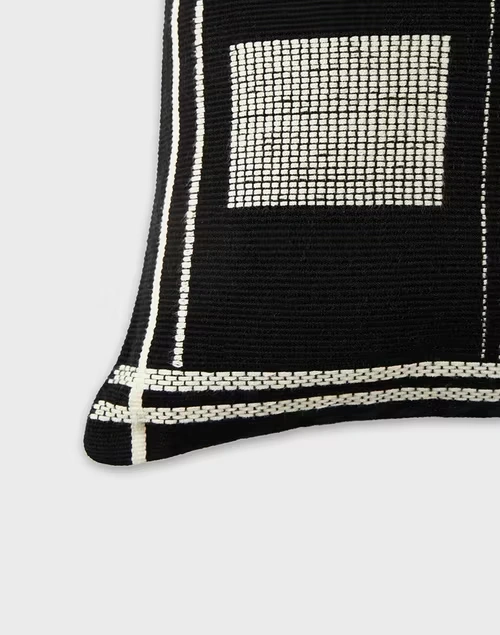 Black Naga Cushion Cover Design 2 4 Black Naga Cushion Cover Design 2