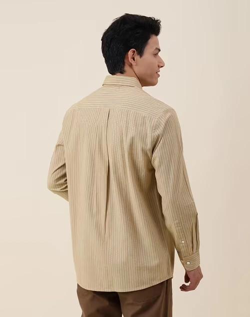 Beige Cotton Shirt