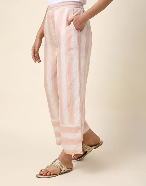 White Linen Culottes