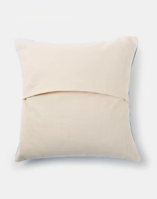 Blue Pink Rasika Cotton Printed Cushion Cover 3 Blue Pink Rasika Cotton Printed Cushion Cover