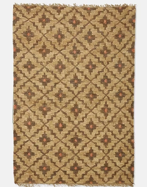 Natural Jute Woven Dhurrie