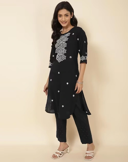 Black Cotton Pant Casual 3 Black Cotton Pant Casual