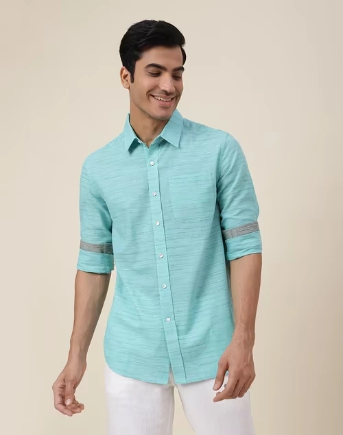 Green Cotton Shirt