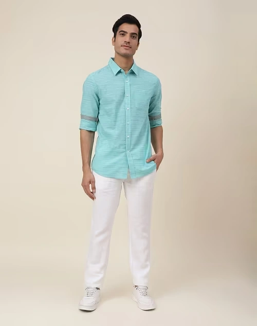 Green Cotton Shirt