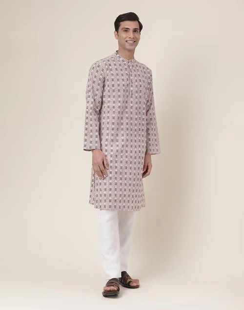 Black Cotton Printed Long Kurta 3 Black Cotton Printed Long Kurta