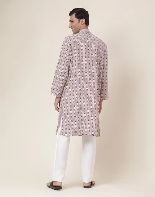 Black Cotton Printed Long Kurta 4 Black Cotton Printed Long Kurta