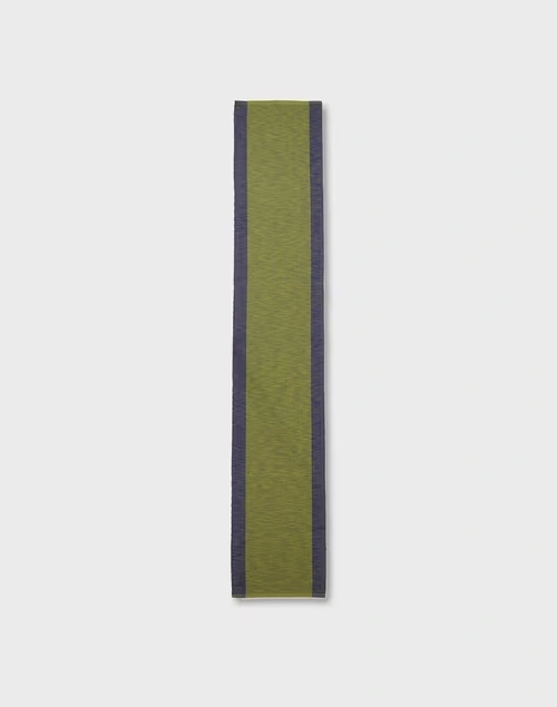 Green Melange Cotton Table Runner