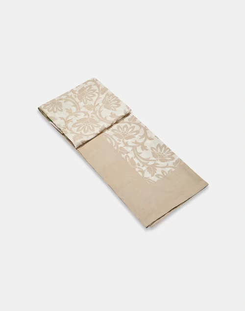 Natural Inaya Cutwork Cotton Table Cover