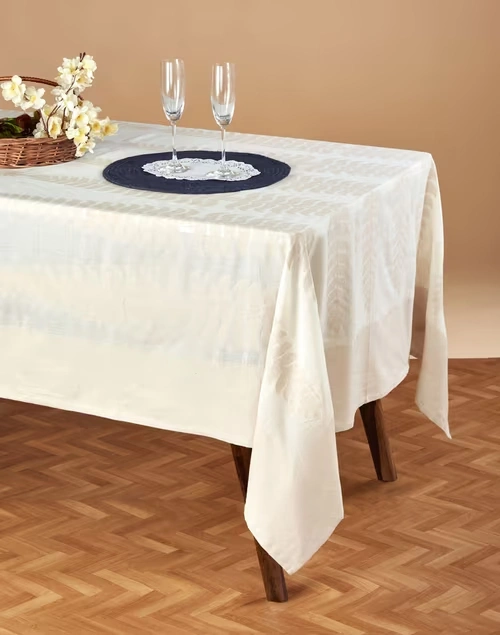 Natural Beige Amara Table Cover