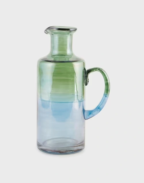 Blue Harit Glass Water Jug