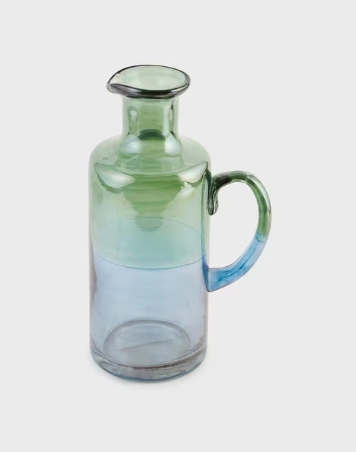 Blue Harit Glass Water Jug