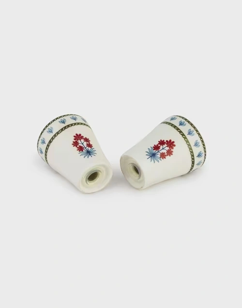 Ramya Ceramic Decaled Salt & Pepper 2pc Set