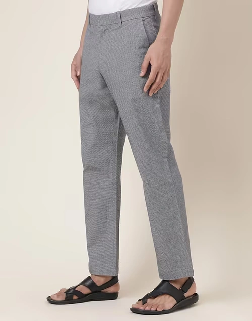Blue Cotton 808 Straight Leg Pants