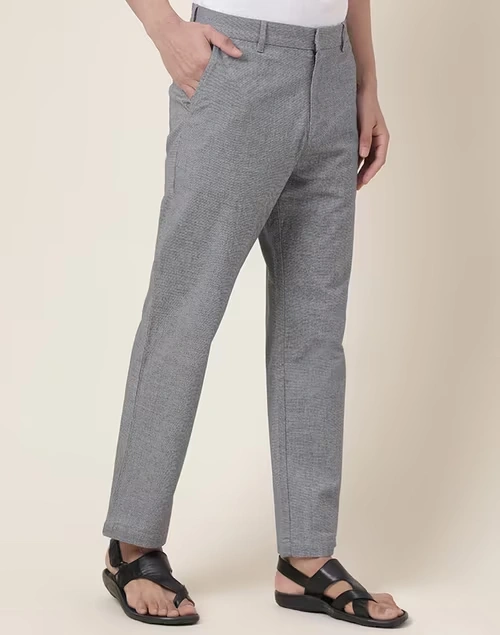 Blue Cotton 808 Straight Leg Pants
