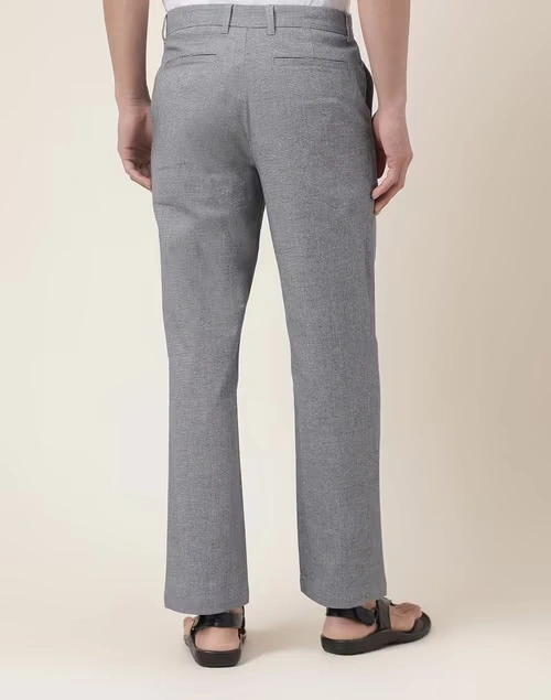 Blue Cotton 808 Straight Leg Pants