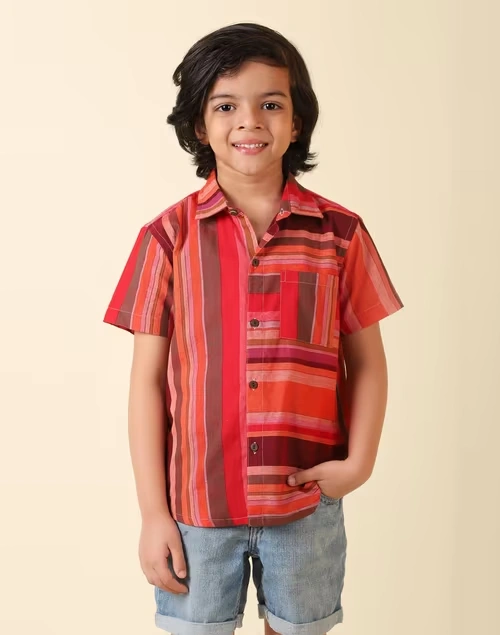 Cotton Short Sleeves Shirt