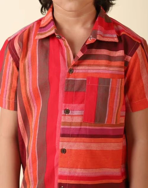 Cotton Short Sleeves Shirt