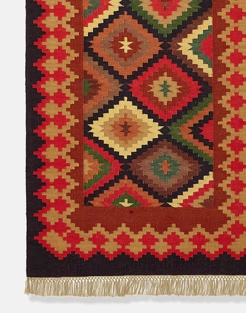 Akarsh Cotton Runner Dhurrie 3 Akarsh Cotton Runner Dhurrie