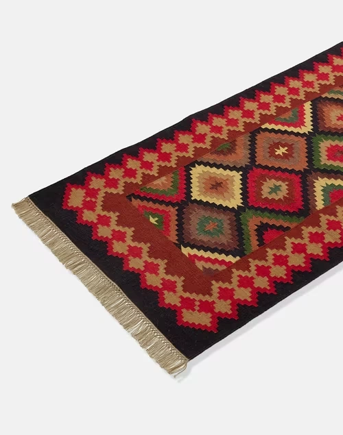 Akarsh Cotton Runner Dhurrie 4 Akarsh Cotton Runner Dhurrie