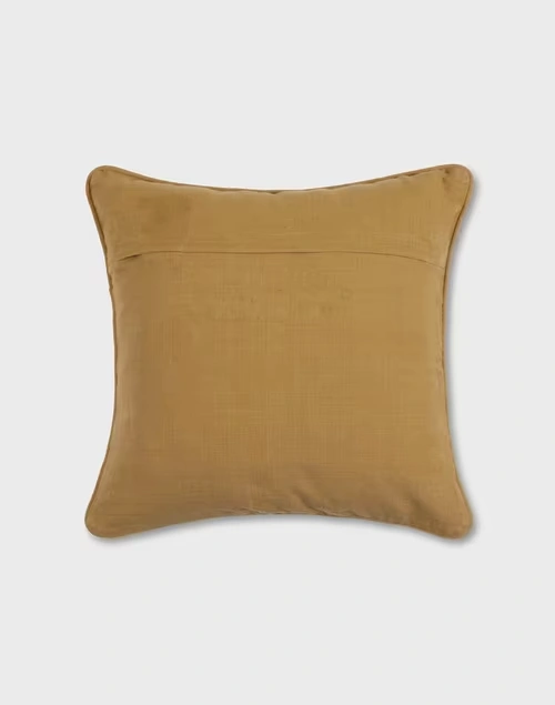 Beige Chattai Cotton Cushion Cover 3 Beige Chattai Cotton Cushion Cover