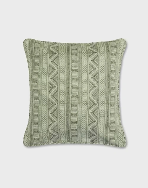 Blue Earth Files Cotton Cushion Cover